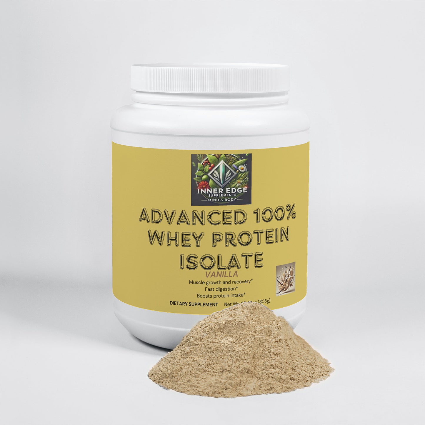 Advanced 100% Whey Protein Isolate (Vanilla)