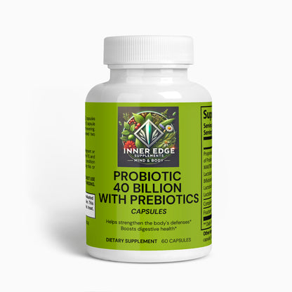 Probiotic 40 Billion with Prebiotics