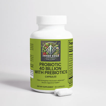 Probiotic 40 Billion with Prebiotics